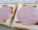 ☆ママと息子の朝食☆玉子サンド作り方3写真