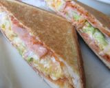 ☆ママと息子の朝食☆玉子サンド作り方8写真