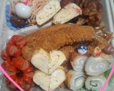 2014☆小学校運動会弁当☆アンパンマン作り方3写真