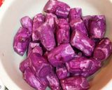 レンジで簡単紫芋餡♪何にでもアレンジ可作り方1写真