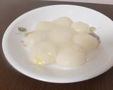 ゆずれもん風味のチーズ入りみたらし団子作り方3写真