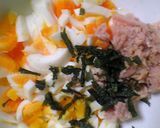 蓮根のはさみ揚げ☆シーチキン＆ゆで卵作り方2写真