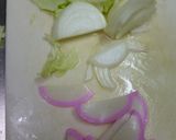 キャベツとかまぼこのオイスターソース炒め作り方1写真