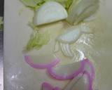 キャベツとかまぼこのオイスターソース炒め作り方1写真