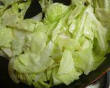 キャベツとかまぼこのオイスターソース炒め作り方3写真