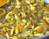 簡単◎しめじと野菜のカレー素麺作り方3写真