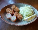 豚肉のネギ巻きフライ♪作り方5写真