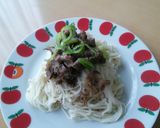 牛肉と食べるごまだれそうめん(^-^)作り方5写真