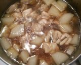 簡単!大根と鶏の煮物作り方4写真