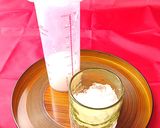 ラッキョ酢と甘酒のカクテル【井上料理】作り方4写真