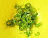 ネギ塩キノコのクリームチーズトースト作り方1写真