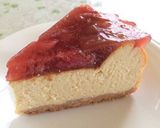 ルバーブゼリーのせベイクドチーズケーキ作り方8写真