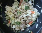 休日ランチ♪野菜たっぷり塩焼きそば作り方3写真