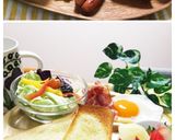 簡単♪休日のモーニングプレート朝ご飯作り方6写真