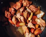 鶏モモと野菜のふわふわ煮作り方6写真