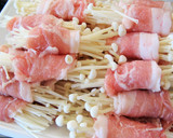 えのきの豚巻き♡トマトソース煮込み♪作り方3写真