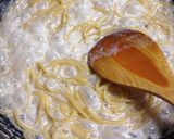 フライパンひとつで☆和風クリームパスタ作り方5写真