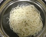そうめん餡かけ焼きそば風作り方2写真