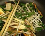そうめん餡かけ焼きそば風作り方6写真