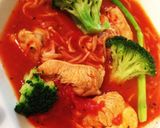 糖質オフ！チキンのトマト煮込み作り方4写真