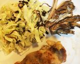 キャベツの塩昆布炒め作り方4写真