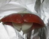 椎茸と鮭のホイル焼き作り方4写真