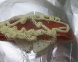椎茸と鮭のホイル焼き作り方5写真