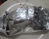 椎茸と鮭のホイル焼き作り方8写真