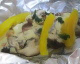 椎茸と鮭のホイル焼き作り方10写真