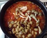 鶏豆しめじの健康トマトスープ作り方5写真