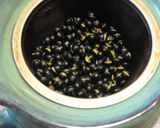 簡単☆千石黒豆（黒千石）茶作り方2写真