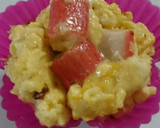 簡単お弁当☆カニカマと卵のマヨ炒め作り方5写真
