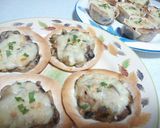餃子の皮で☆小さなきのこグラタン風作り方6写真
