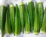 オクラでおつまみ作り方1写真