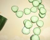 簡単　冬瓜の昆布茶入り即席漬　サラダ作り方3写真