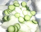 簡単　冬瓜の昆布茶入り即席漬　サラダ作り方4写真