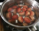 一番簡単♪炊飯器で裏技シンプル栗の渋皮煮作り方3写真