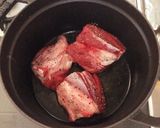 じっくりコトコト牛スネ肉煮込み作り方3写真
