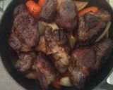 じっくりコトコト牛スネ肉煮込み作り方10写真