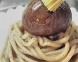 渋皮煮がまるごとたっぷり！栗モンブラン作り方20写真