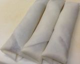 半端なあんこ缶で☆甘い春巻き作り方5写真