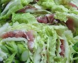 豚バラ肉の白菜・きのこ鍋作り方2写真
