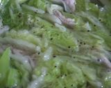 豚バラ肉の白菜・きのこ鍋作り方3写真