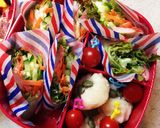 2014年小学校運動会お弁当☆作り方1写真