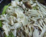 豚バラ肉の白菜・きのこ鍋作り方4写真