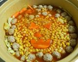 ハロウィンにぴったり★デコトマト鍋作り方5写真
