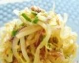 さば缶で和風パスタ☆節約レシピ作り方3写真