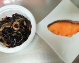 ひじきの煮物と鮭のご飯(おにぎりにも)作り方1写真