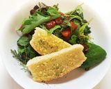 おしゃれな絶品！カフェ風パンサラダ♡作り方5写真