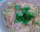 ＊もやしとレタスと豚肉の中華あんかけ＊作り方5写真